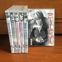 在飛比找蝦皮購物優惠-正版 DEATH NOTE 死亡筆記本 DVD 1-6集