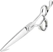 Kinsaro Professional Barber Scissors - 6 Inch Japan 440c Hair Shears for Cutting - Convex Blade Haircut Scissors