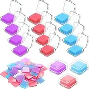 90 Pieces Diamond Painting Glue Clay Embroidery Drilling Mud DIY Painting Wax Organizer Box for Diamond Painting Accessories, Blockage Plaster Diamond Painting Wax for Diamond Painting (2 x 2 cm)