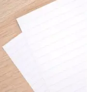 Creative Memories White 12x12 Notebook Lined Paper Pack, 6 sheets/pk