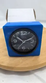 NeXtime Battery Operated Foam Case Table / Desk Clock, New In Box