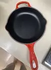 Le Creuset Enameled Cast Iron Skillet, Red, 20cm