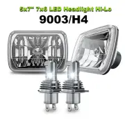 7X6" 5x7" LED Headlights Square For Chevy Express Cargo Van 1500 2500 3500 (for: Peugeot)