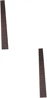 ibasenice 2pcs 20 Semi-finished Guitar Fretboard 20 Frets Gsd113 for Diy Guitar Enthusiasts
