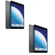 Bulk of 2x Apple iPad Air (3rd Gen) 64GB - Wi-Fi + Cellular - 10.5in Space Grey Tablet - Refurbished (Excellent)
