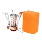 Quick Heating Backpacking Gas Stove Burner for Outdoor Cooking Compact Design
