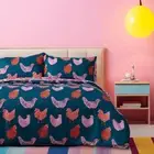 NEW Brampton House Tara Reed Chooks Quilt Cover Set By Spotlight