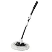 Soft Hair Curved Rod Car Wash Long Handle Telescopic Mop