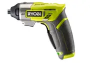 RYOBI Cordless Screwdriver Screw Driver 4V 10 BIT Set Kit Rechargeable Battery
