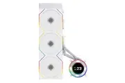 Lian Li Hydroshift II LCD-C 360TL 360mm RGB AIO CPU Cooler - White (GHS2LCD36TW)