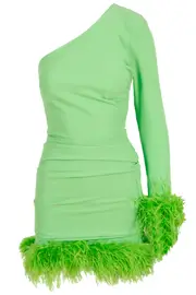 [GIGII'S] AMARA MINI DRESS L GREEN