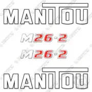Fits Manitou M26-2 Decal Kit Forklift Truck - 7 YEAR 3M VINYL!