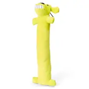 Multipet Loofa Yellow Plush Dog Toy