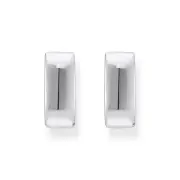Thomas Sabo Sterling Silver Essential Angular 16mm Hoop Earrings