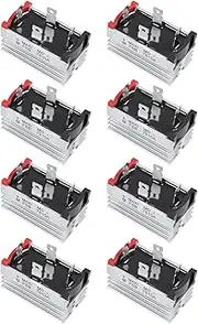 VENEKA 8X Aluminum Heatsink Base Single Phase Bridge Rectifier Diode 75A 1000V
