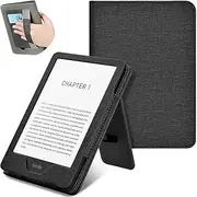 T Tersely Slimshell Case Cover for 6" Kindle 11th Generation 2024/2022, Smart Shell Cover with Stand Function and Auto Sleep/Wake - Black