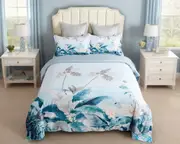 Tropical Quilt/Duvet Cover Set (Queen/King/Super King Size)