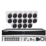 Hikvision 16CH CCTV Security IP Camera System MIC IR 4K AcuSense PoE Lo