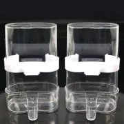 Water Drinker Bird Feeder 200ml Drinking Fountain Pet Bird Feeder Plastic