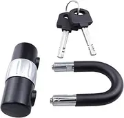 Motorcycle U Lock | Heavy Duty Lock | Anti Theft Motorcycle Lock Motorcycle Security Device Lock with Keys Heavy Duty Disc Brake Lock Safe Lock for Outdoor Equipment