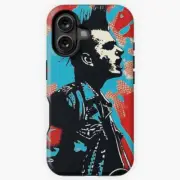 Punk Bass Player - Transparent iPhone X-15 Pro Max / Samsung Galaxy S Tough Case