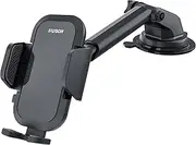SUUSON Phone Holder for car -3in1 Long arm car Phone Holder Mount, Suitable for car Dashboard/Windshield/Vent, car Adjustable Phone Holder, Compatible with All Smart Phones and Cars