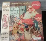 Springbok Coca-Cola The Pause That Refreshes Puzzle 1000 Pcs 24” x 30” Rare New