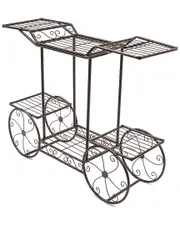 Sorbus Cart Stand Flower Pot Rack