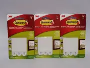 LOT Command Medium Picture Hanging Strips White 3 Packs of 3 Pairs 9 Total Pairs