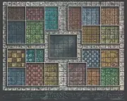 HeroQuest 89 Proxy Board - Water and Tear Proof - Printed on Vinyl