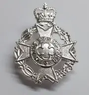 RAChD Hat / Cross Belt Pouch Badge Silver British Chaplains Army Insignia NEW