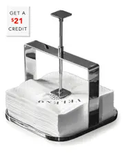 Mepra Stile Small Napkin Holder with $21 Credit