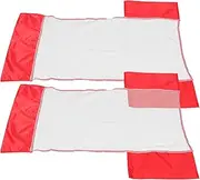 2Pcs Convenient Pool Chair Mesh Funny Swim Float Nets for Relaxation Portable Water Hammock for Summer Fun Durable and Ergonomic Design for Enjoying The Sun