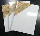 3pk 6"x8" White Cotton Stretched Art Canvases Canvas 1/2" Painting Acrylic Oil