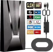 TV Antenna,TV Antenna Indoor- Amplified HDTV Digital Antenna for TV, 600+ Lon...