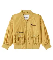 [Mini Rodini] Mini Rodini Logo embroidered jacket Y 10/11 yellow