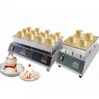 Electric Souffle Pancakes Maker Digital Double Plate Egg Pastry Pancakes Machine