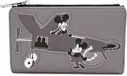 [Loungefly] Disney Mickey Mouse - Plane Crazy Mickey Black & White Purse