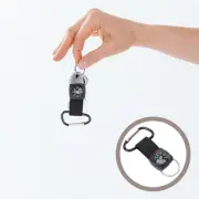 18 Pcs Kids Compass Party Favor Black Camping Keychain Portable Child