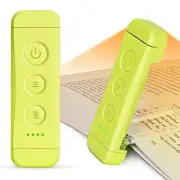 Glocusent USB Rechargeable Book Light for Reading in Bed, Portable Soft green