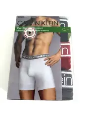 NEW 3 Calvin Klein Boxer Briefs Multicolor 3 Pack Underwear from bamboo