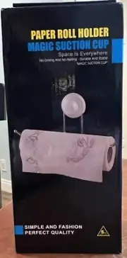 Paper Towel Holder Magic Suction Cup - A0156