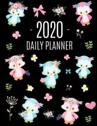 在飛比找博客來優惠-Baby Owl Planner 2020: Beautif