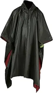[kowaku] Raincoat Jacket with Drawstring Hood Raincoat Emergency for Adults for Backpacking Fishing Outdoor Activities Sporting Event