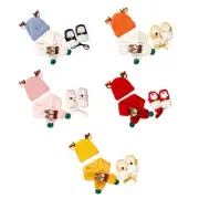 Cap Scarves for Toddler Girl Boy Girls Winter Hat Kids Cap Scarf and Gloves Set