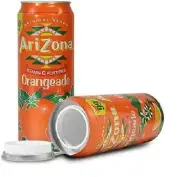 Arizona Orangeade Can Diversion Safe Secret Stash Storage Container
