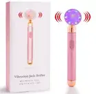 Electric Facial Jade Roller Vibrating Massager For Face Lifting Tightening