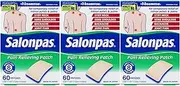 [Salonpas] Pain Relieving Patches, 60 Count, Pack 3