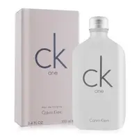 在飛比找ETMall東森購物網優惠-Calvin Klein CK ONE中性淡香水(100ml