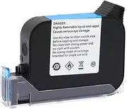 Ink Cartridge Replacement 1PCS 600DPI 12.7mm Handheld Thermal Inkjet Printer Fast Dry Ink for Text Barcode Date Time, etc(Red)